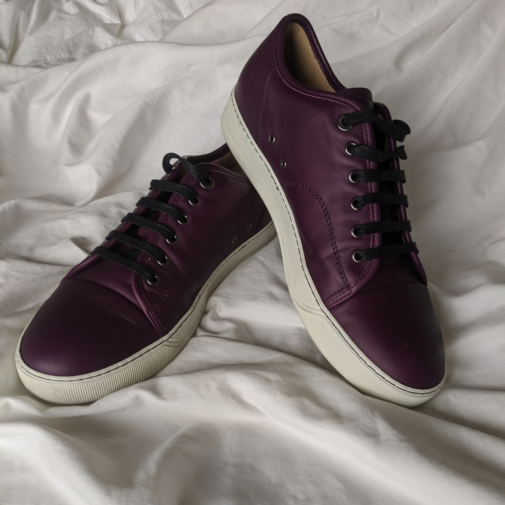 Purple Lanvin Sneakers - with Dust Bag